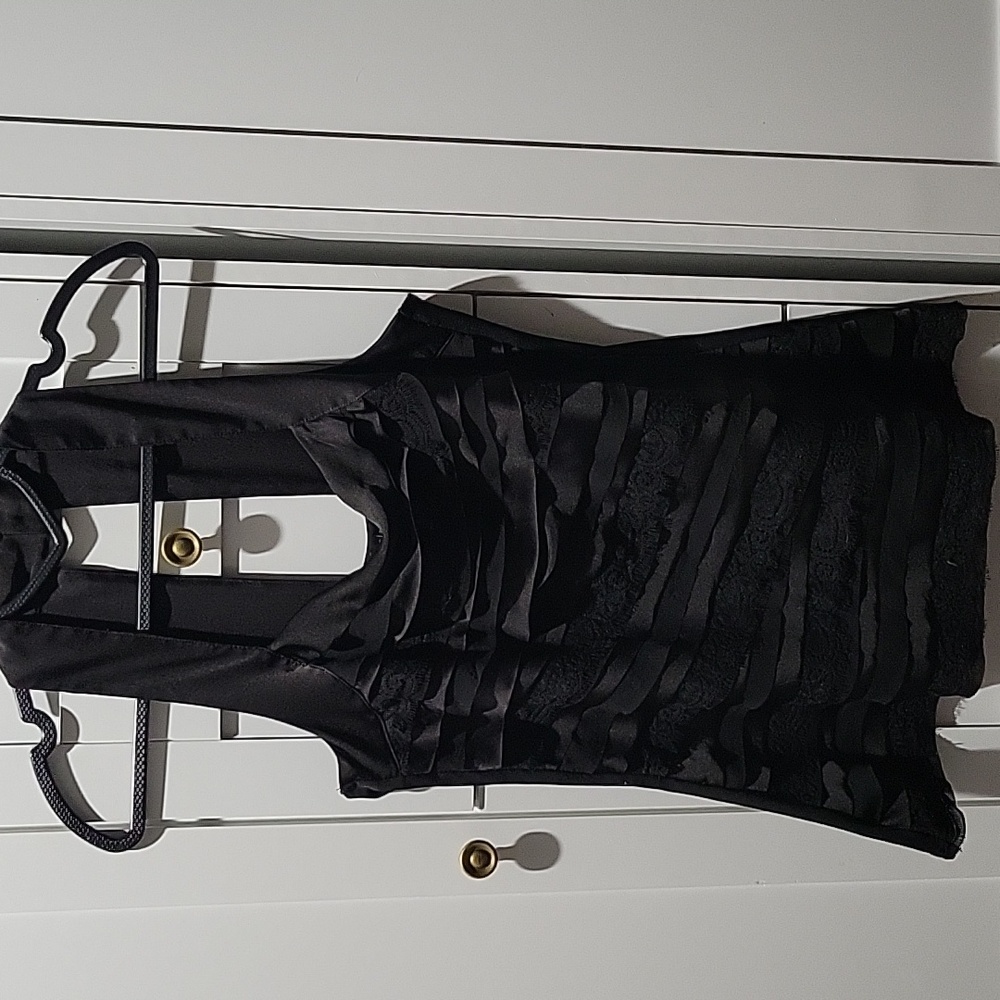 White House Black Market Satin top